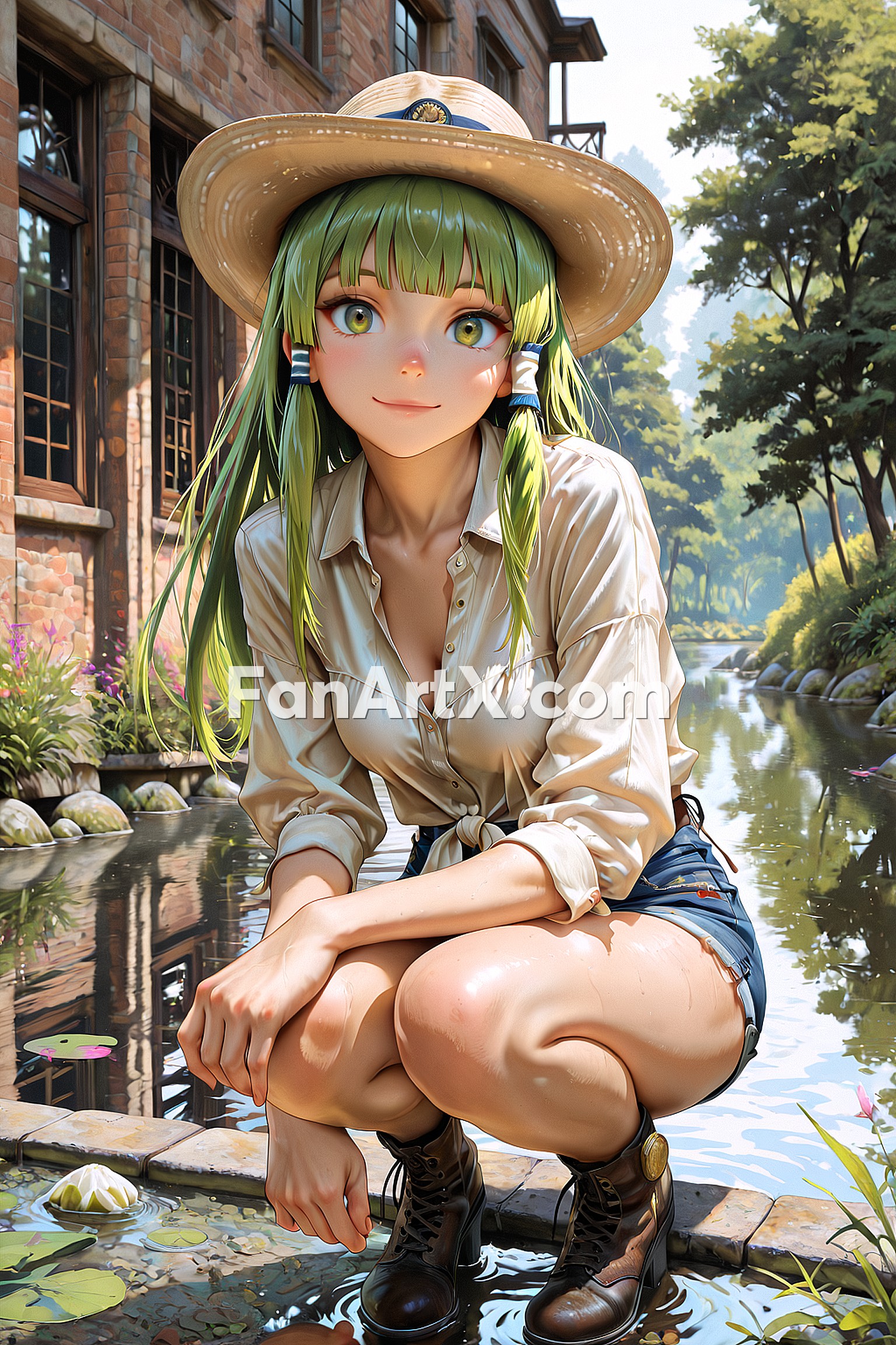 Kochiya Sanae Touhou project Fanart 4149242